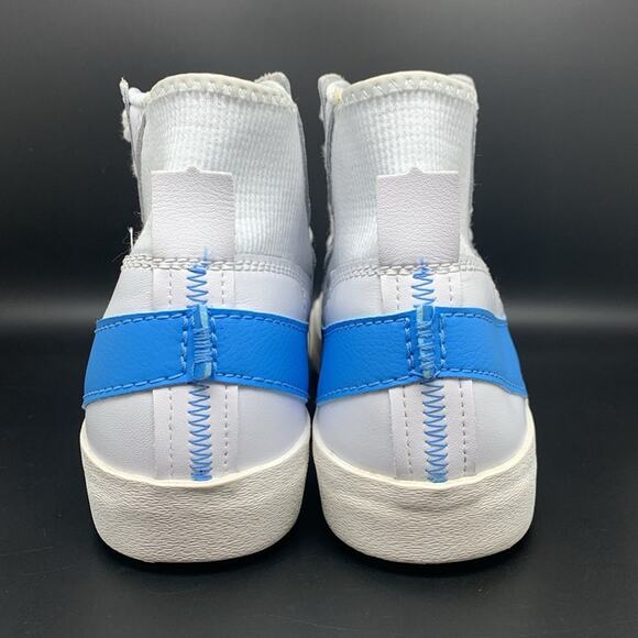 Nike Blazer‎ Mid 77 Jumbo White University Blue Shoes Men's Sz 12.5 - Picture 3 of 10